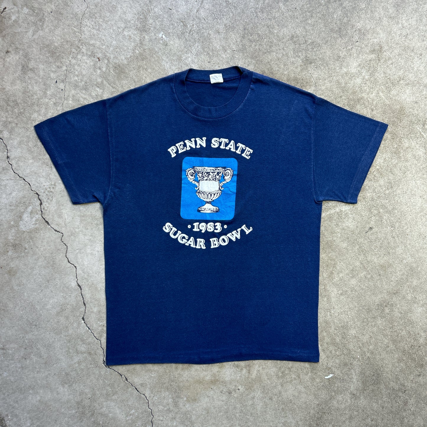 Vintage 80s USA Penn State Sugar Bowl, Collegiate Athletic Tours 1983 T-shirt
