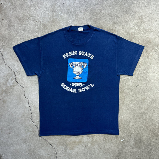 Vintage 80s USA Penn State Sugar Bowl, Collegiate Athletic Tours 1983 T-shirt