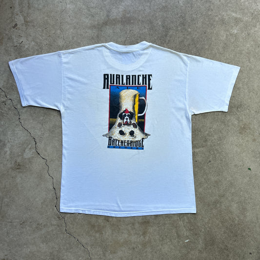 Vintage 90s Avalanche Ale, Breckenridge Brewery, Drunk Dog In Beer, Graphic T-shirt&nbsp;