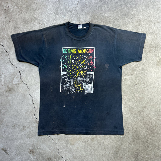 Vintage 90s Adams Morgan Band 1991 T-shirt