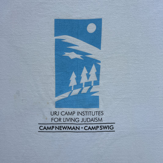 Vintage 90s URJ Camp Institutes For living Judaism, Camp Newman, Camp Swig T-shirt