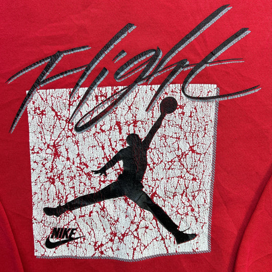 Vintage 90s Nike, Michael Jordan Flight, Crewneck Sweatshirt