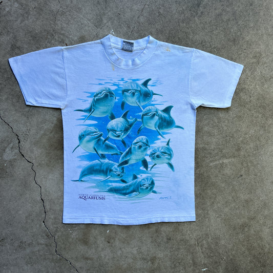 Vintage 90s North Carolina Aquarium Dolphin T-shirt