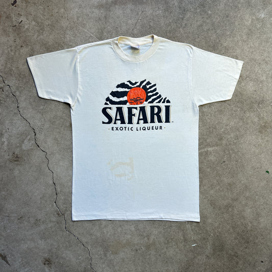 Vintage 80s Safari Exotic Liqueur T-shirt