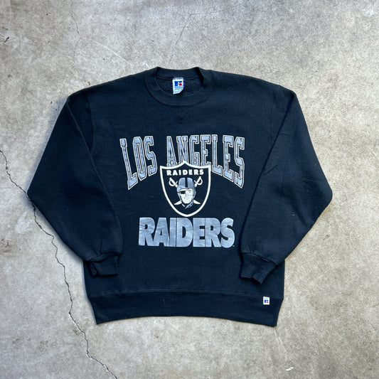 Vintage 90s NFL Los Angeles Raiders Crewneck Sweatshirt