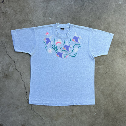 Vintage 90s Fish, Shells & Coral T-shirt