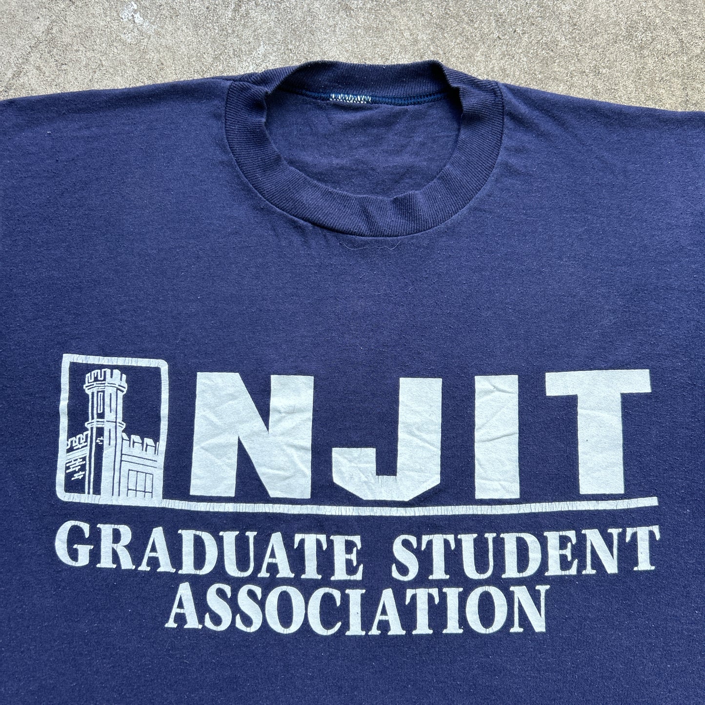 Vintage 90s NJIT Graduate Student Association, USA T-shirt