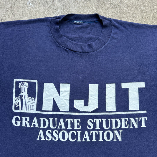 Vintage 90s NJIT Graduate Student Association, USA T-shirt