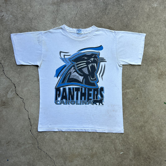 Vintage 90s NFL USA Carolina Panthers Team 1993 T-shirt
