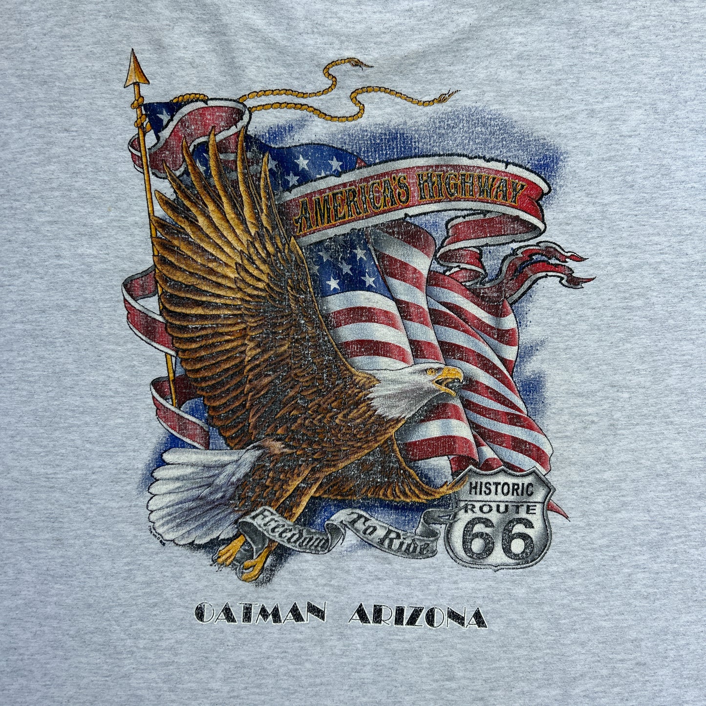 Vintage 90s American Highway, Oatman Arizona T-shirt