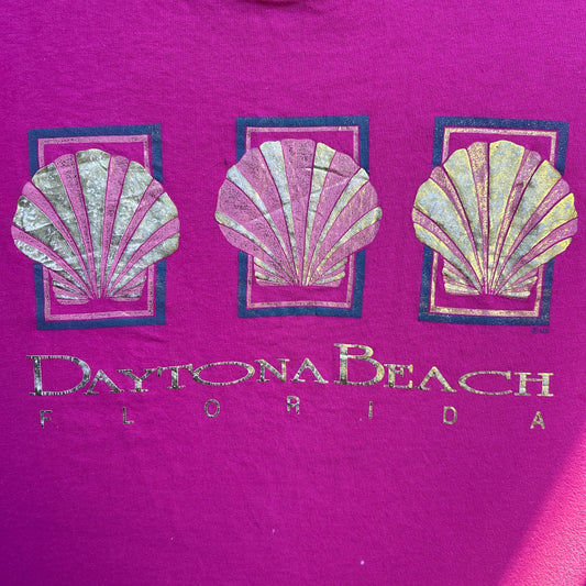 Vintage 90s Daytona Beach, Florida, USA, Shell T-shirt