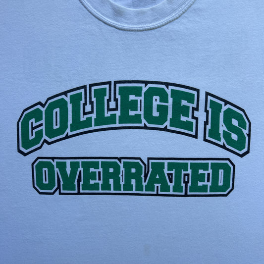 Vintage 2000s College is Overrated, Turn Pro, Reebok T-shirt