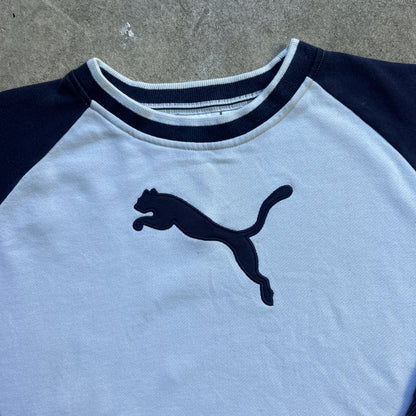 Vintage 2000s Puma Two Tone Crewneck Sweatshirt