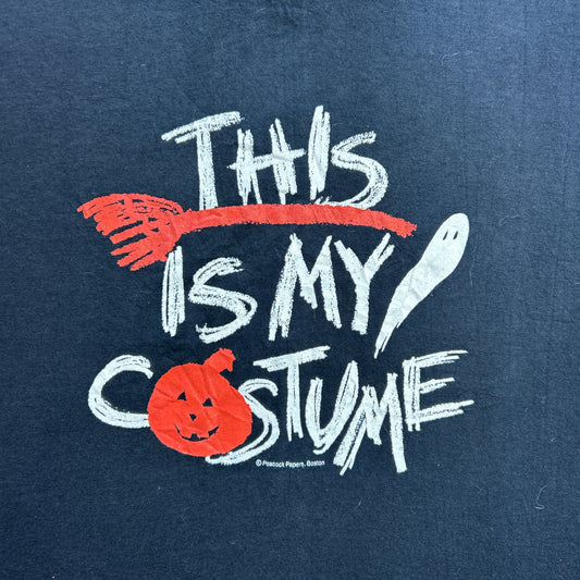 Vintage 90s This Is My Costume, Spooky Halloween T-shirt