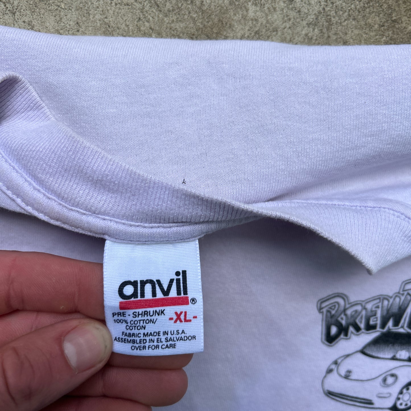 Vintage 90s Brew Thru Drive thru Beverage Store 1991 T-Shirt.