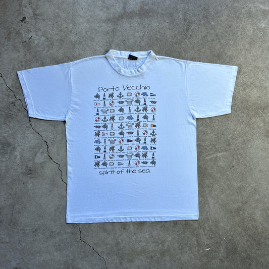 Vintage 90s Porto Vecchio, Spirit Of The Sea T-shirt