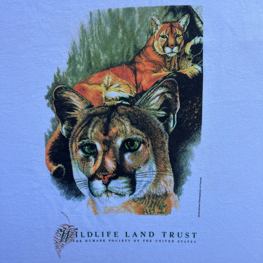Vintage 2000s Big Cat Wildlife Land Trust 2006 T-shirt