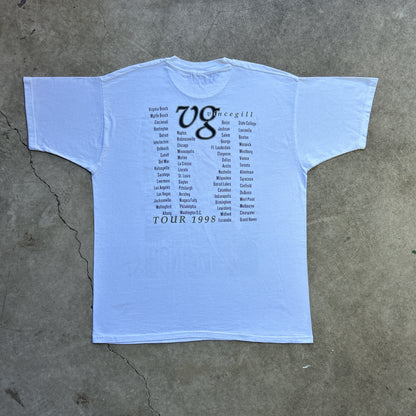 Vintage 90s Vince Gill 1998 USA Music Tour T-Shirt