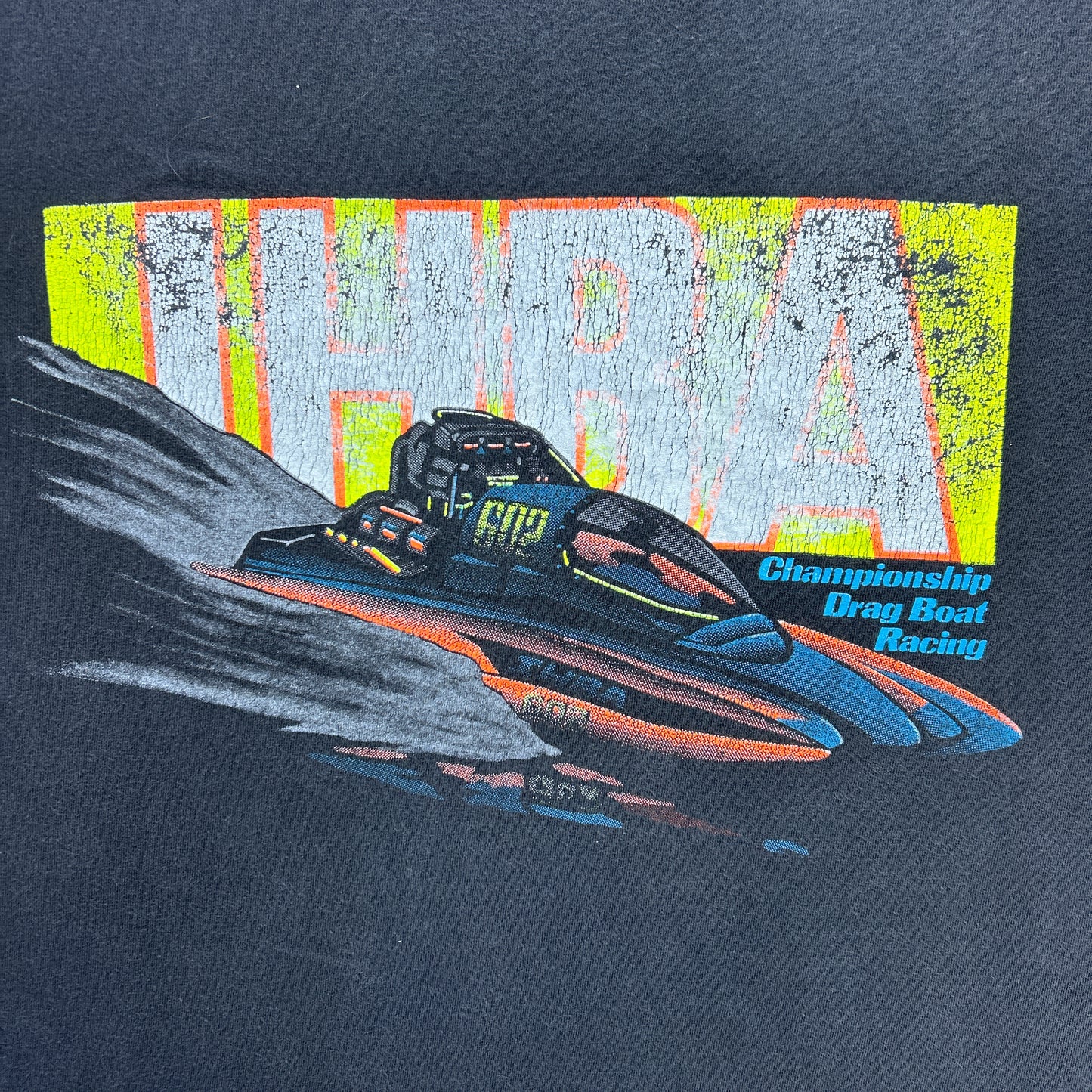 Vintage 90s IHBA, Championship Drag Boat Racing T-shirt