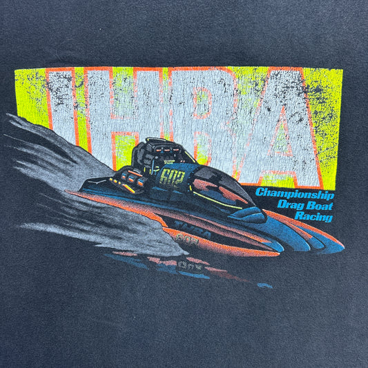Vintage 90s IHBA, Championship Drag Boat Racing T-shirt