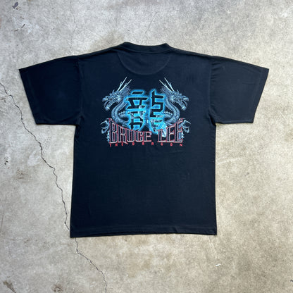 Vintage 90s Rare Bruce Lee Nunchaku, Movie T-shirt