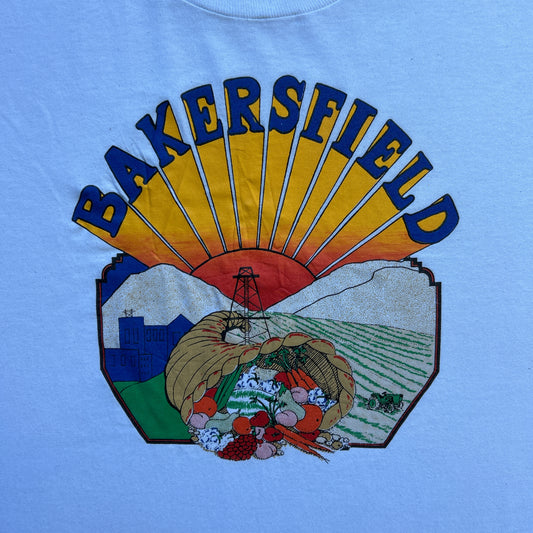Vintage 90s Bakersfield Farming Country T-shirt