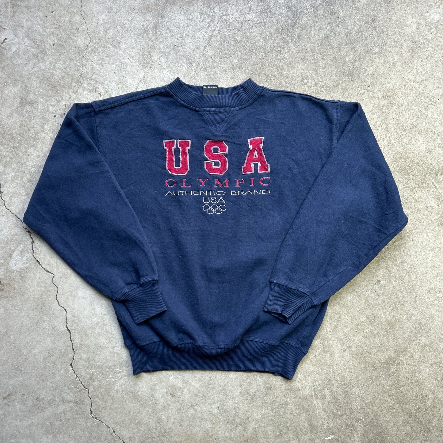Vintage 90s Authentic USA America Olympic Games Sweatshirt