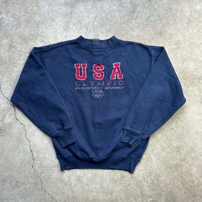 Vintage 90s Authentic USA America Olympic Games Sweatshirt