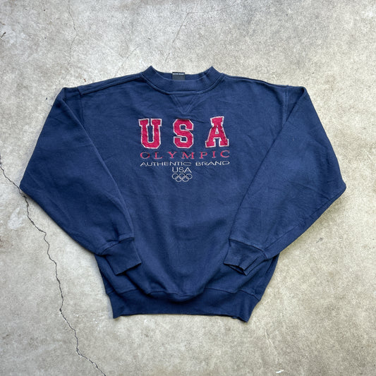 Vintage 90s Authentic USA America Olympic Games Sweatshirt