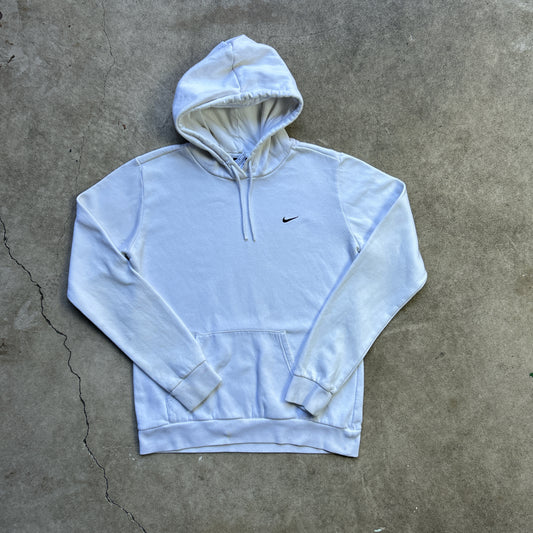 Vintage 2000s Two Tone White & Black Nike Hoodie