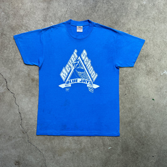 Vintage 90s Meyer School Blue Jays Team T-shirt