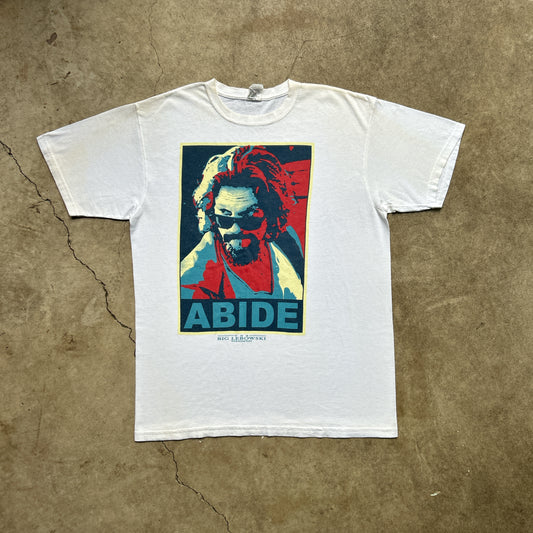 Vintage 2000s The Big Lebowski "abide" T-shirt