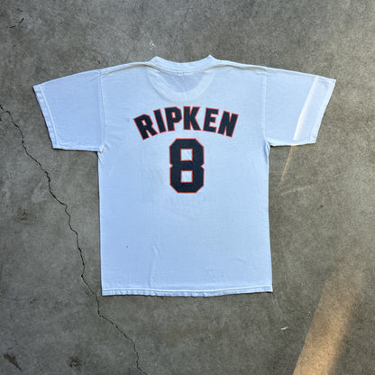 Vintage 90s MLB Baltimore Crestar Orioles, Ripken Number 8 T-shirt