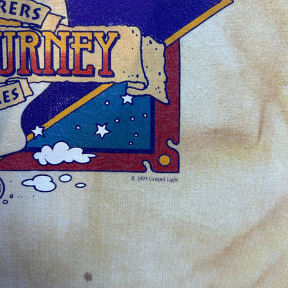 Vintage 90s Young Explorers Amazing Journey to Bible Times, Dude on Camal 1993 T-shirt