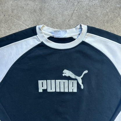 Vintage 2000s Puma Two Tone Crewneck Sweatshirt