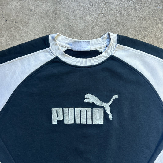 Vintage 2000s Puma Two Tone Crewneck Sweatshirt