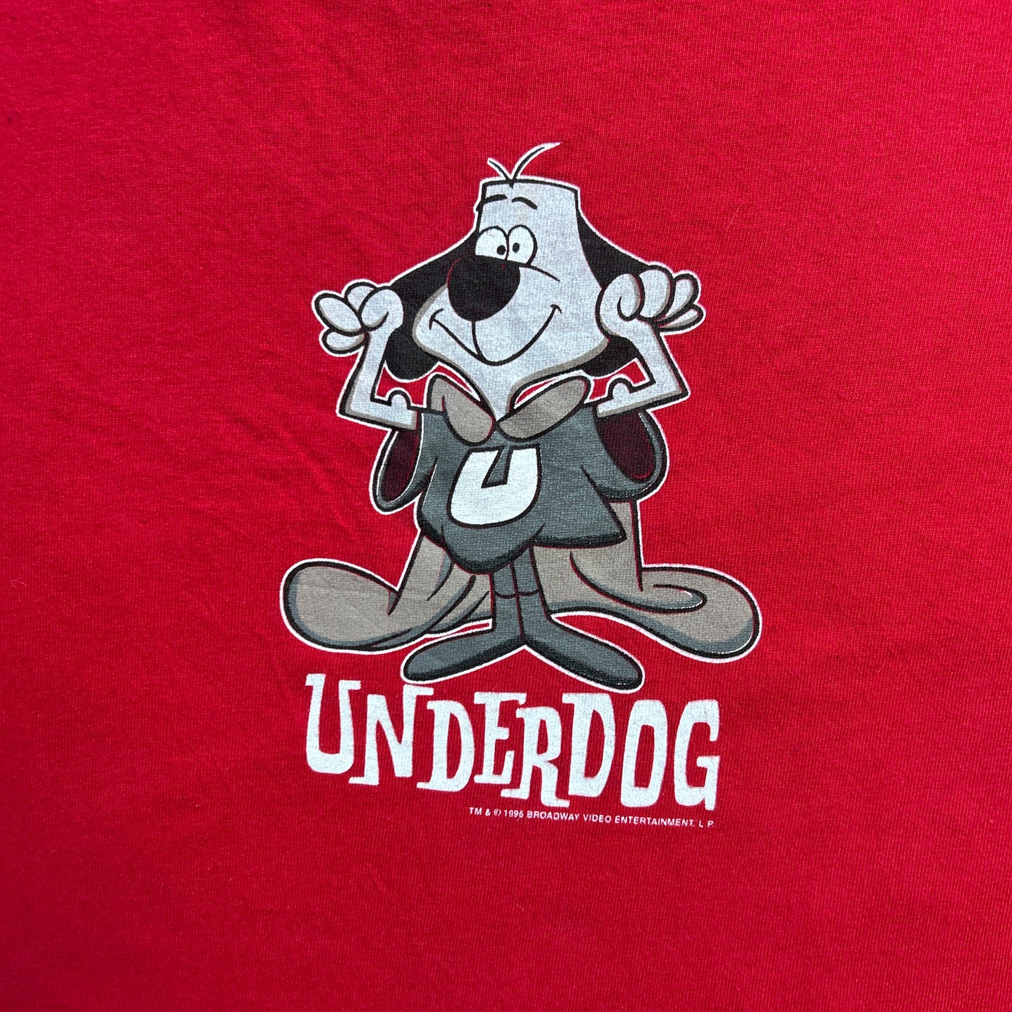 Vintage 90s Underdog Comics 1996 T-shirt