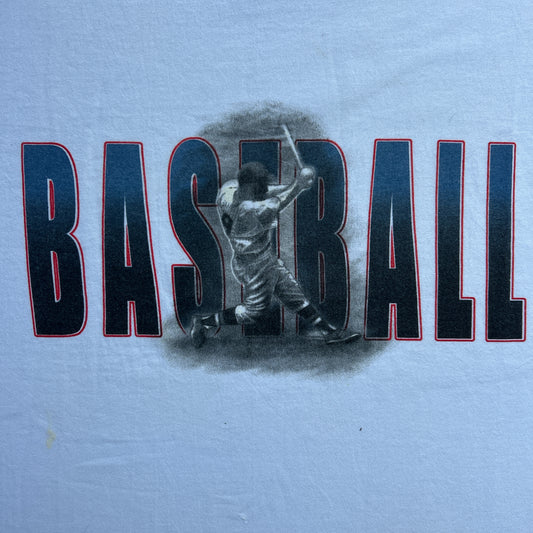 Vintage 90s MLB "Baseball" Batter Logo T-shirt