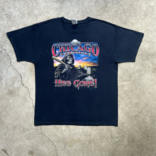 Vintage 2000s MLB Chicago White Sox 2005 Champions “hee gone” T-shirt
