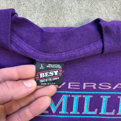 Vintage 90s 10th Anniversary Mike Miller Road Race, Halifax, Mass, Arlington Savings Bank T-shirt