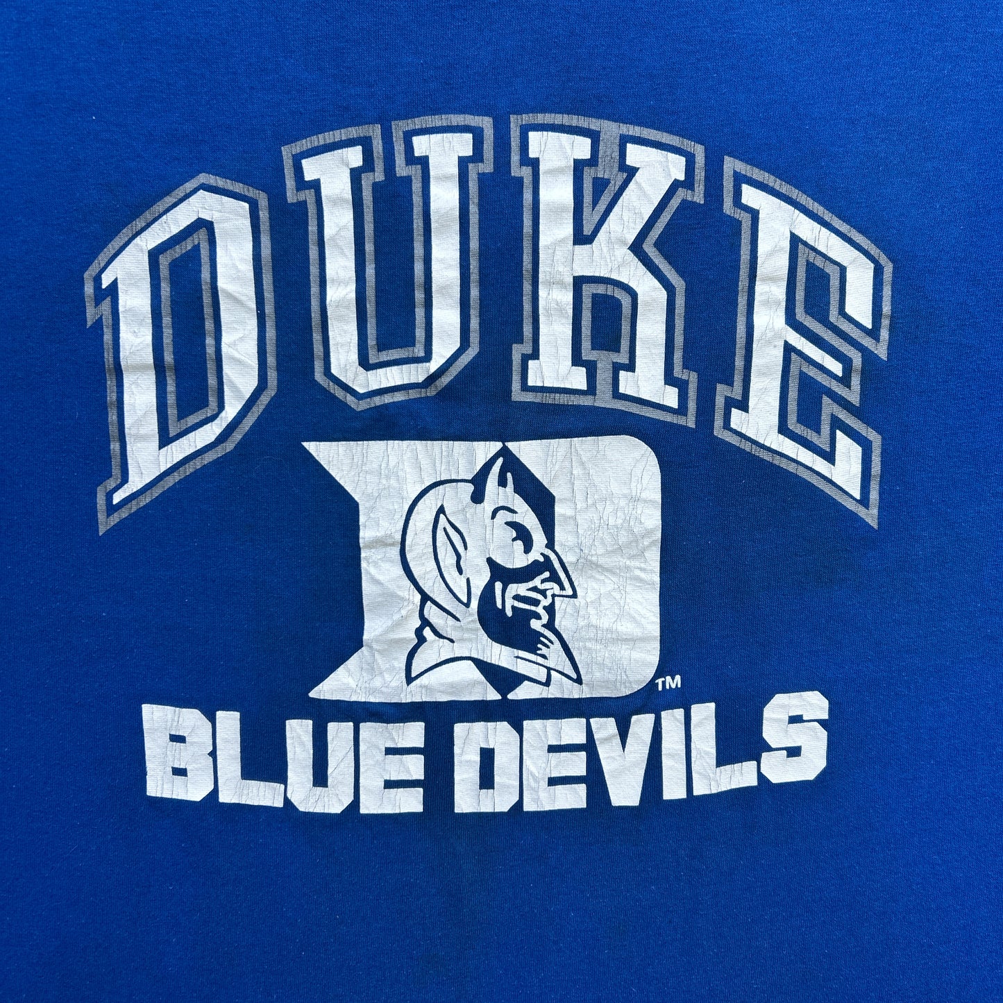 Vintage 80s Duke University Blue Devils Team T-shirt