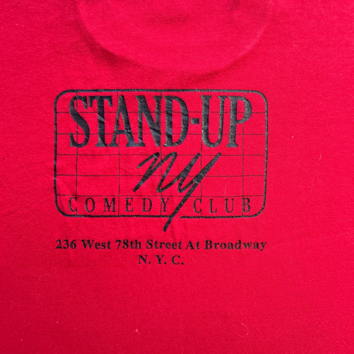 Vintage 80s Stand-Up New York NY Comedy Club T-shirt