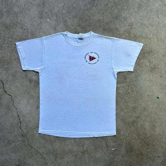 Vintage 2000s Volleyball On Fire, The Power Behind The Game Tachikara T-shirt