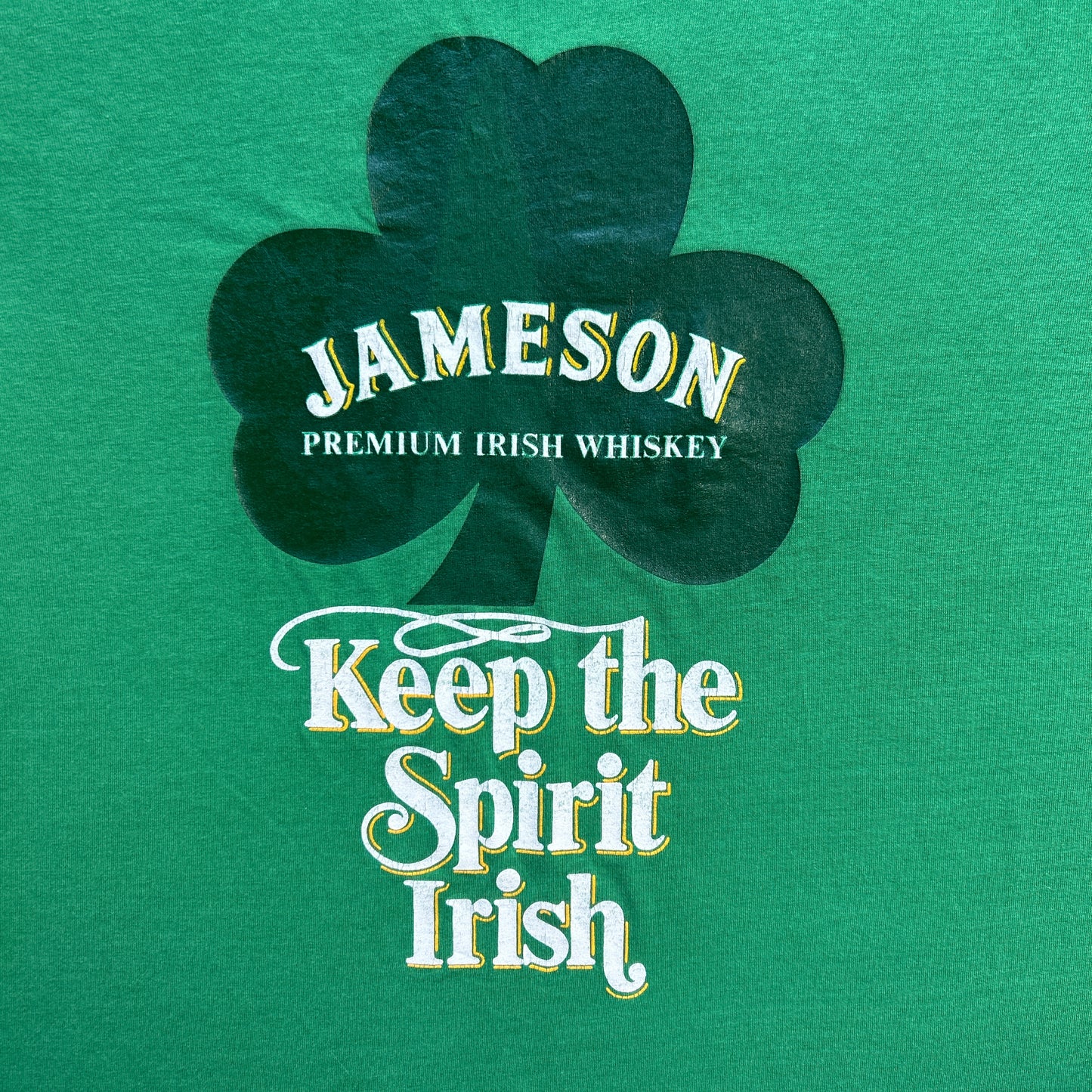 Vintage 90s Jameson Premium Irish Whisky, Keep The Spirit Irish T-shirt