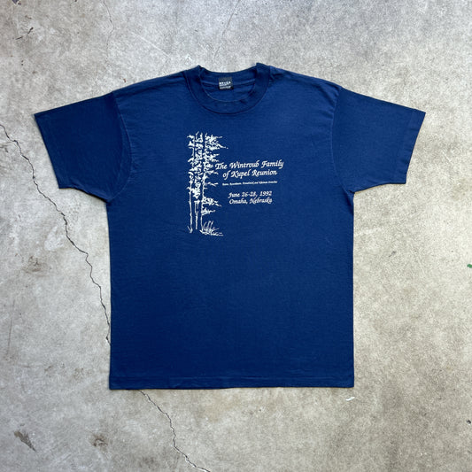 Vintage 90s The Wintroub Family Of Kupel Reunion, USA Art Graphic Print 1992 T-shirt