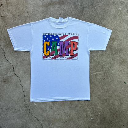 Vintage 2000s Environmental Studies Camp Stewarts Creek USA T-shirt