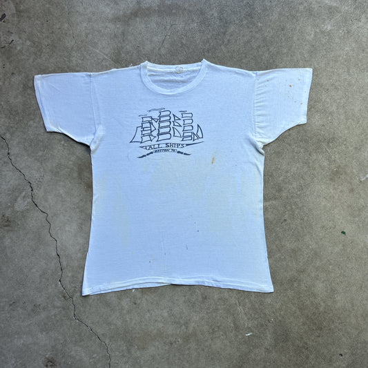 Vintage 70s Rare Tall Ships Boston, 1976 T-Shirt