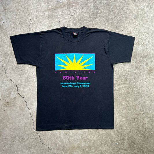 Vintage 90s USA San Diego, 60th Year, International Convention, 1995 T-shirt