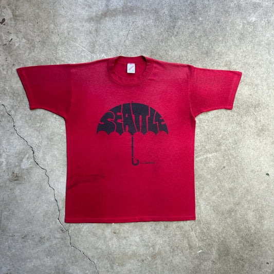 Vintage 80s Seattle USA, Umbrella T-shirt
