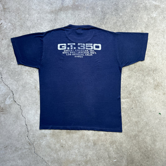 Vintage 80s Shelby Cobra, G.T. 350 Motorsports Los Angeles T-shirt